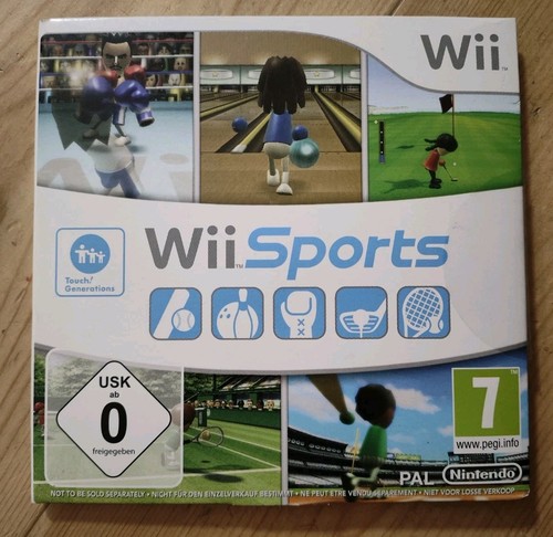 Wii sports scatola di - sports, in