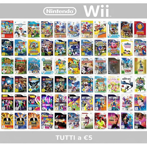 Nintendo wii gioco scelta - nintendo,