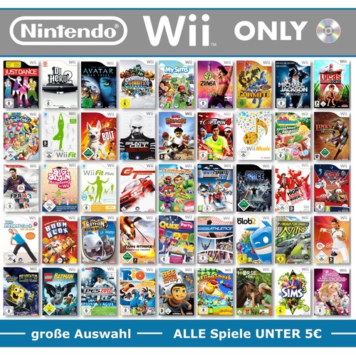 Nintendo wii giochi scelta - nintendo,