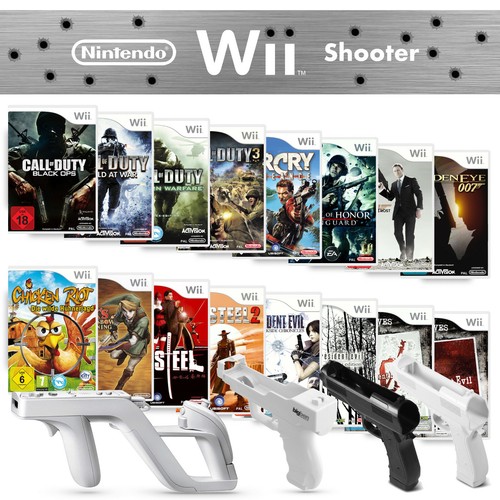 Nintendo wii action shooter - nintendo,