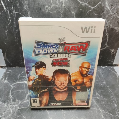 Smackdown raw 2008 wii - vs,