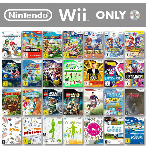 Nintendo wii gioco scelta - a,